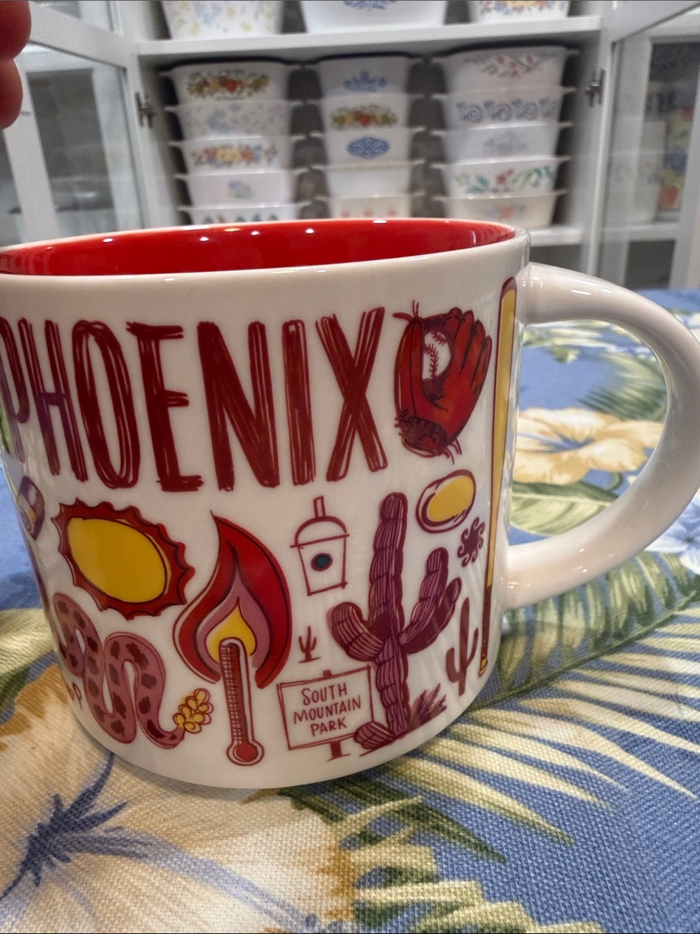 Starbucks Phoenix Mug - Red and Yellow Desert Artwork - Picture 8 of 9